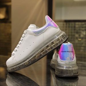 Alexander McQueen Iridescent sport shoes